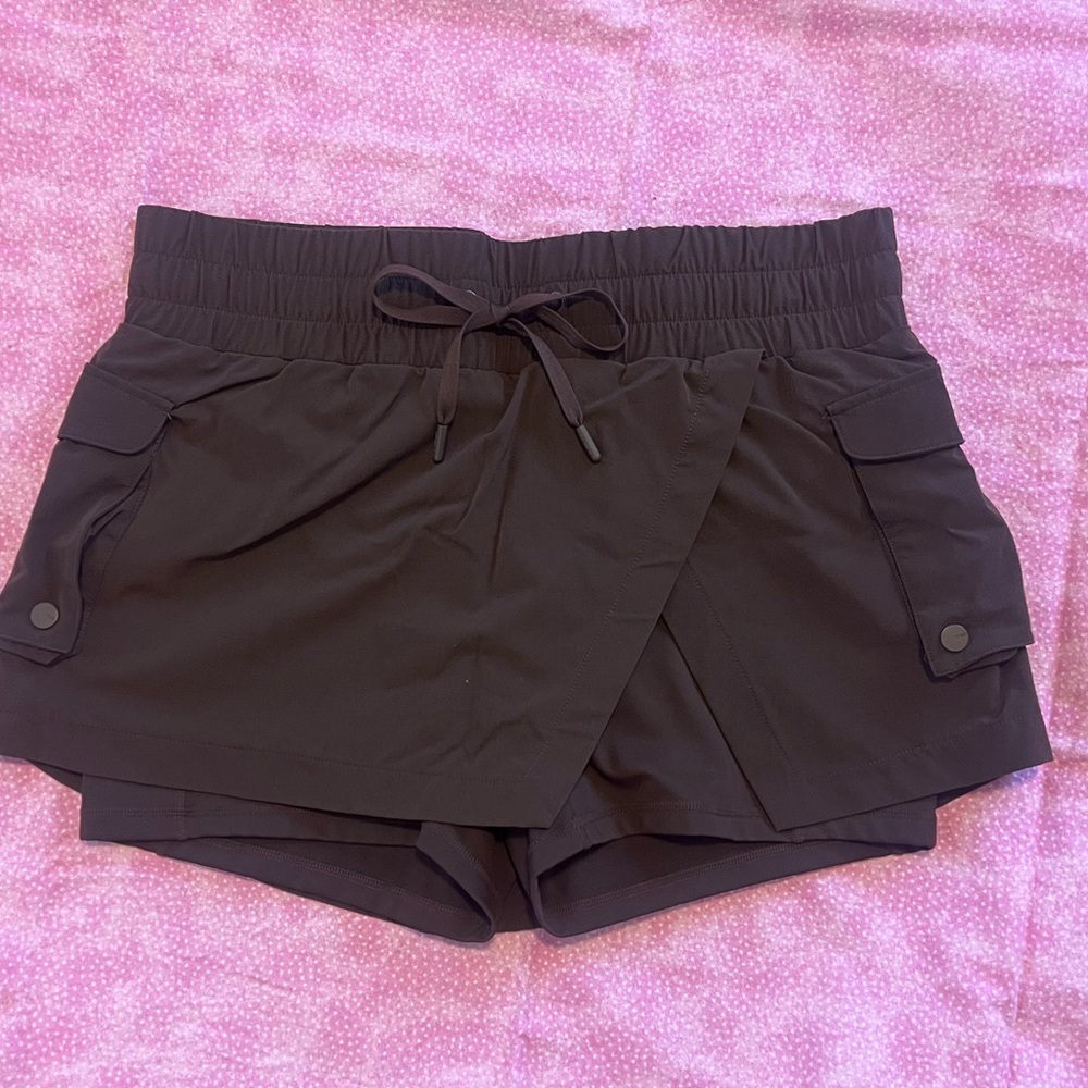 Popflex Hiking Skort - Large - Pecan - Picture 5 of 10